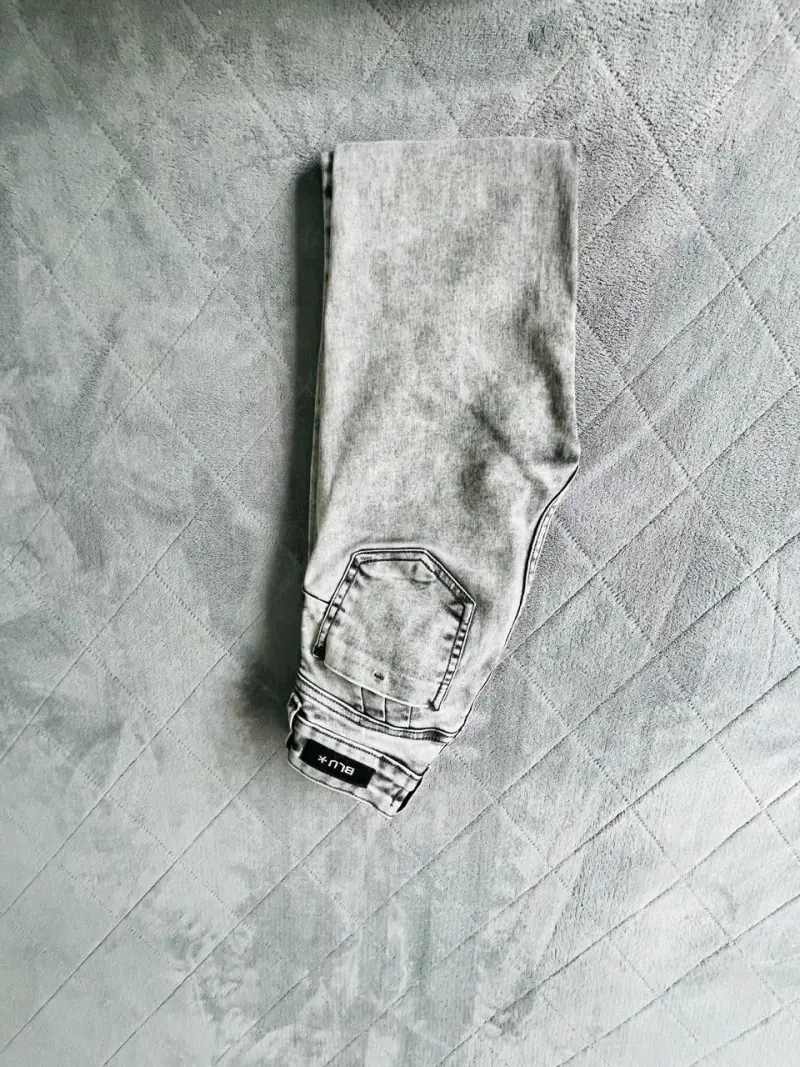 Jeans gris trenzado - 3