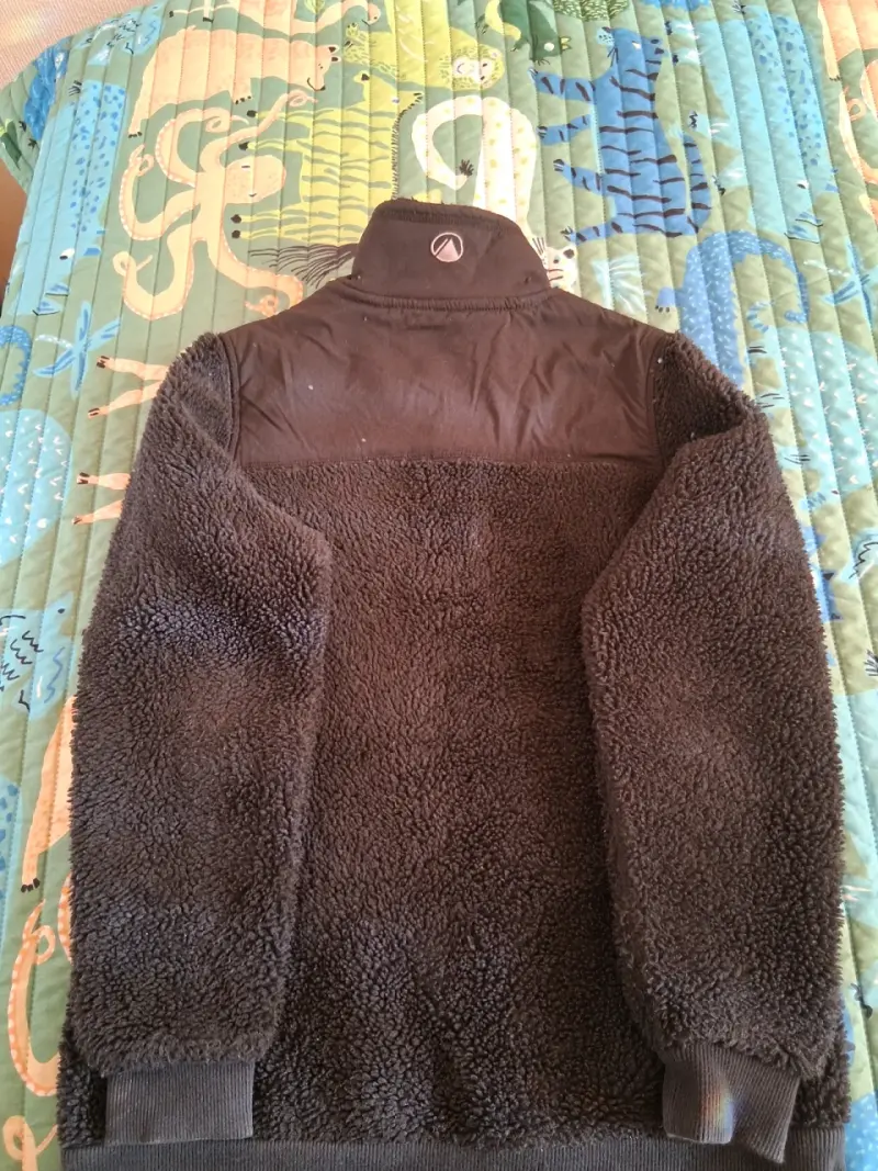Polerón polar lippi negro talla 12 teens - 2