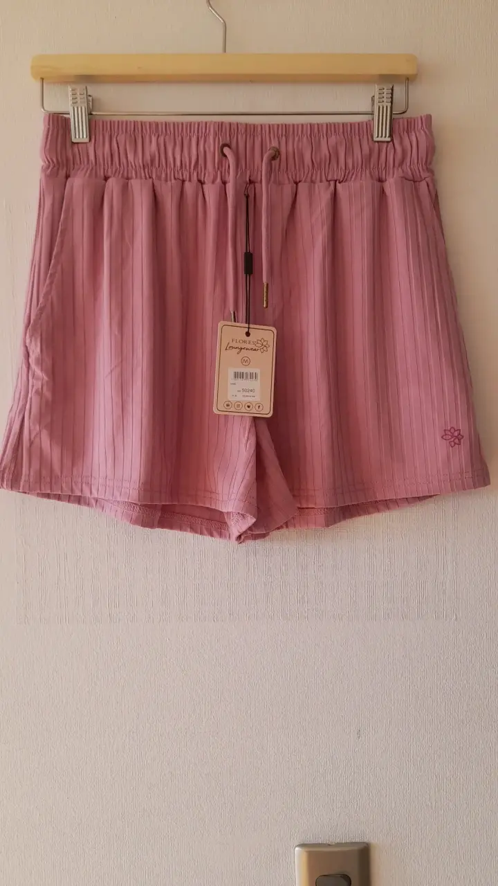 Shorts rosa