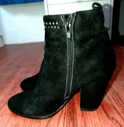 Botines negros de tacón alto Sormani - miniatura 1