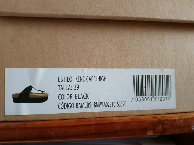 Sandalias de cuero negras para mujer - 5