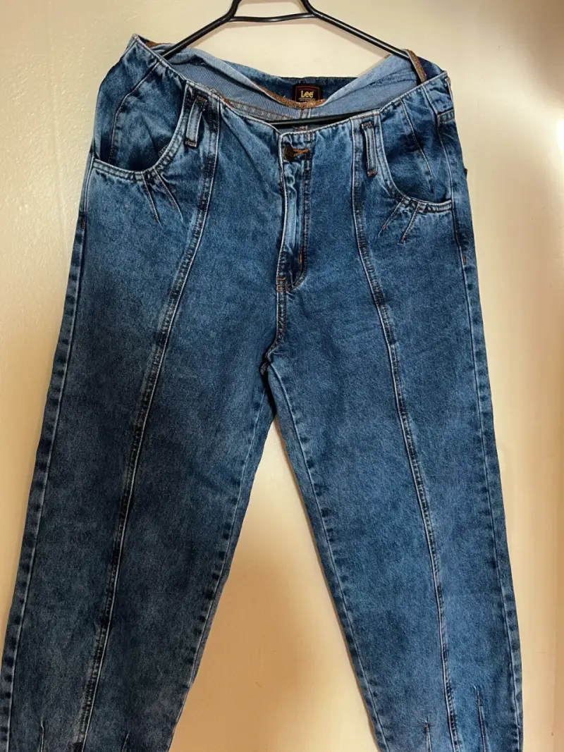 Jeans azules Lee para mujer - 1