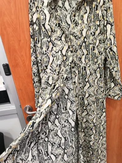 Vestido largo animal print - miniatura 2