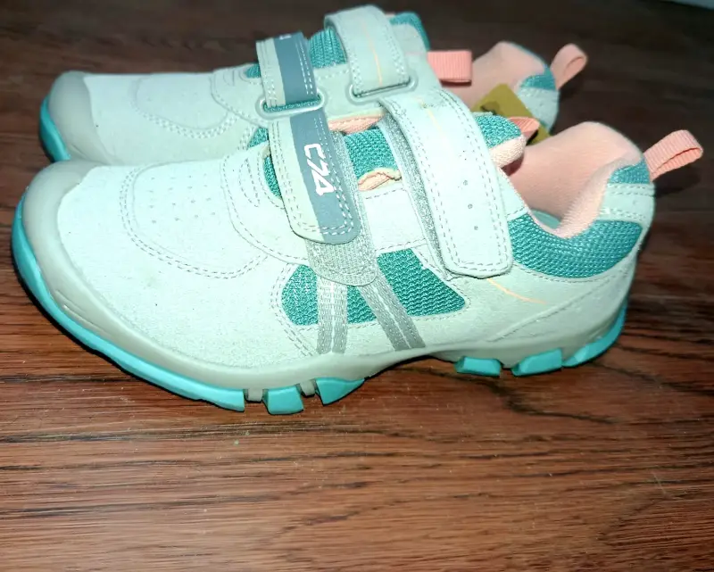 Zapatillas infantiles C74 celestes - 2