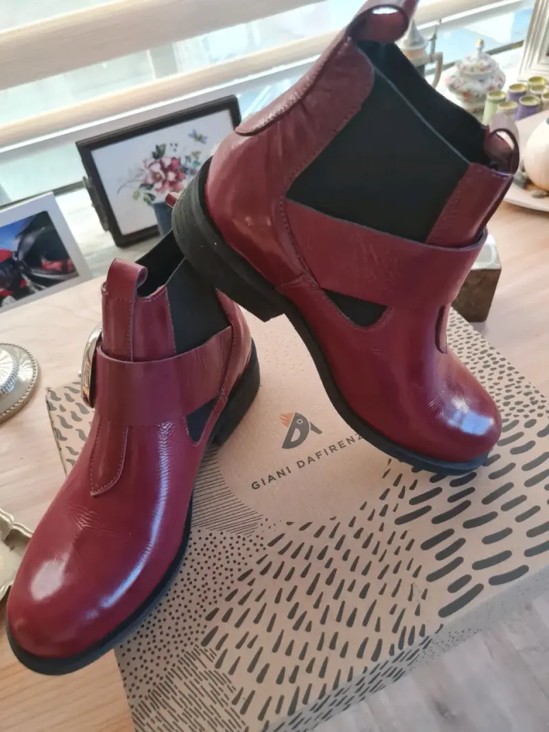 Botines burdeos Giani Dafirenze