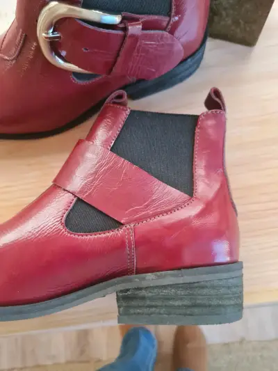 Botines burdeos Giani Dafirenze - miniatura 3