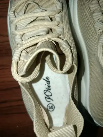 Zapatillas deportivas beige Weide - miniatura 3