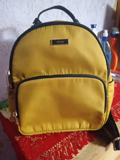Mochila amarilla Prüne - miniatura 1
