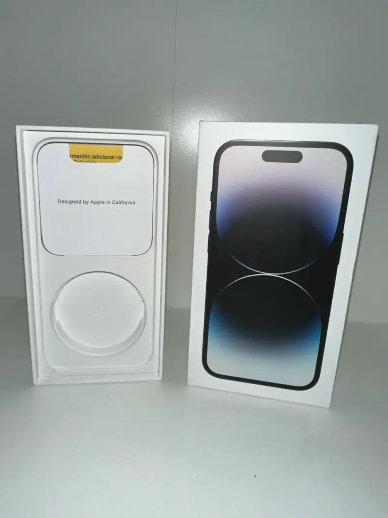 Iphone 14 pro de 256 gb en caja y accesorios.