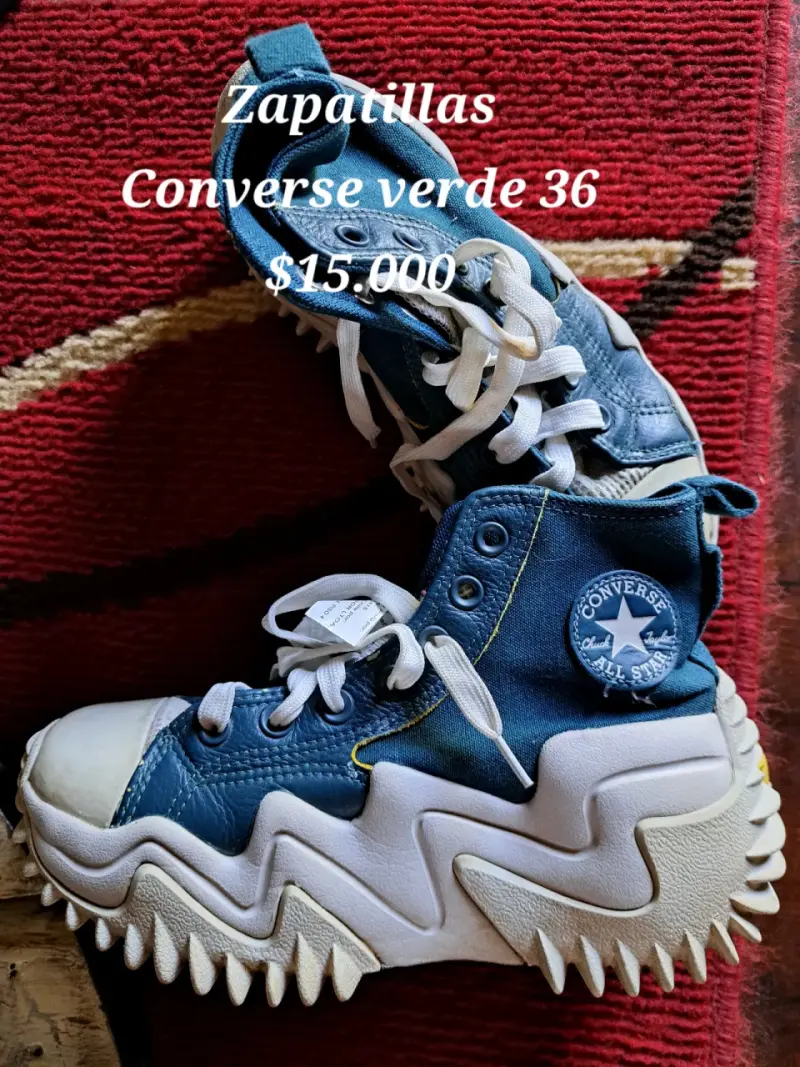 Zapatillas Converse verde 36