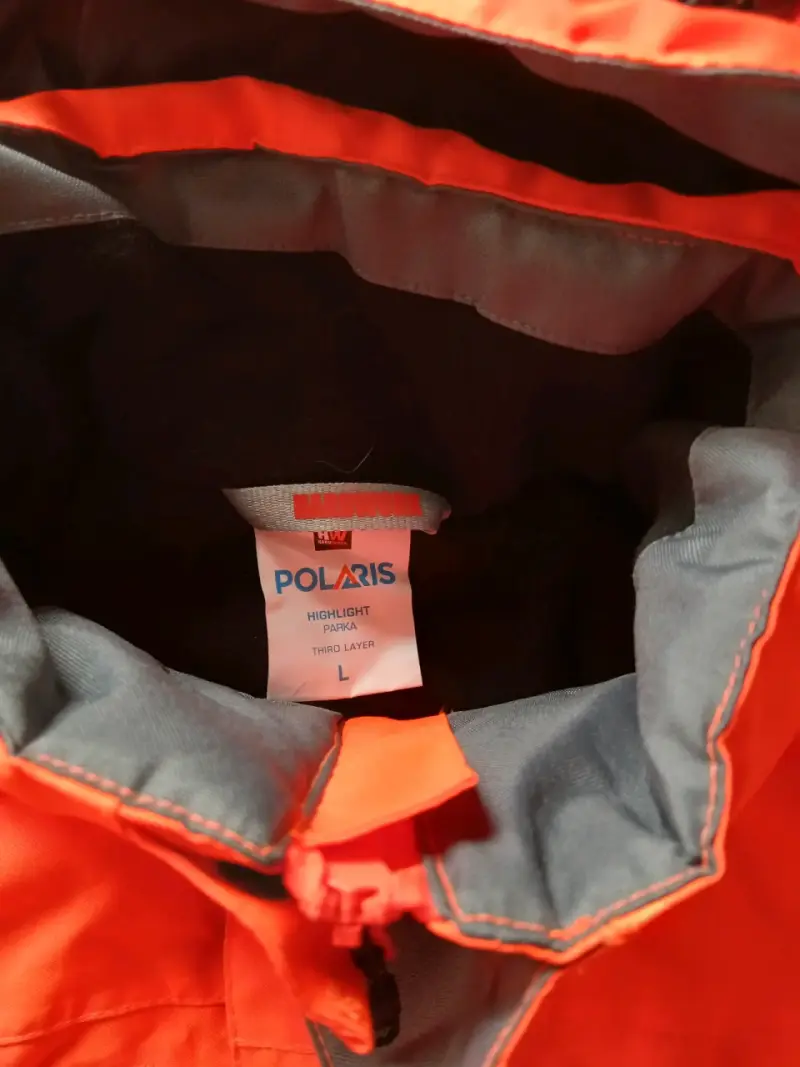 Chaqueta reflectante naranja impermeable - 2