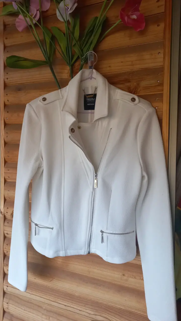 Abrigo blanco Mossimo - 2