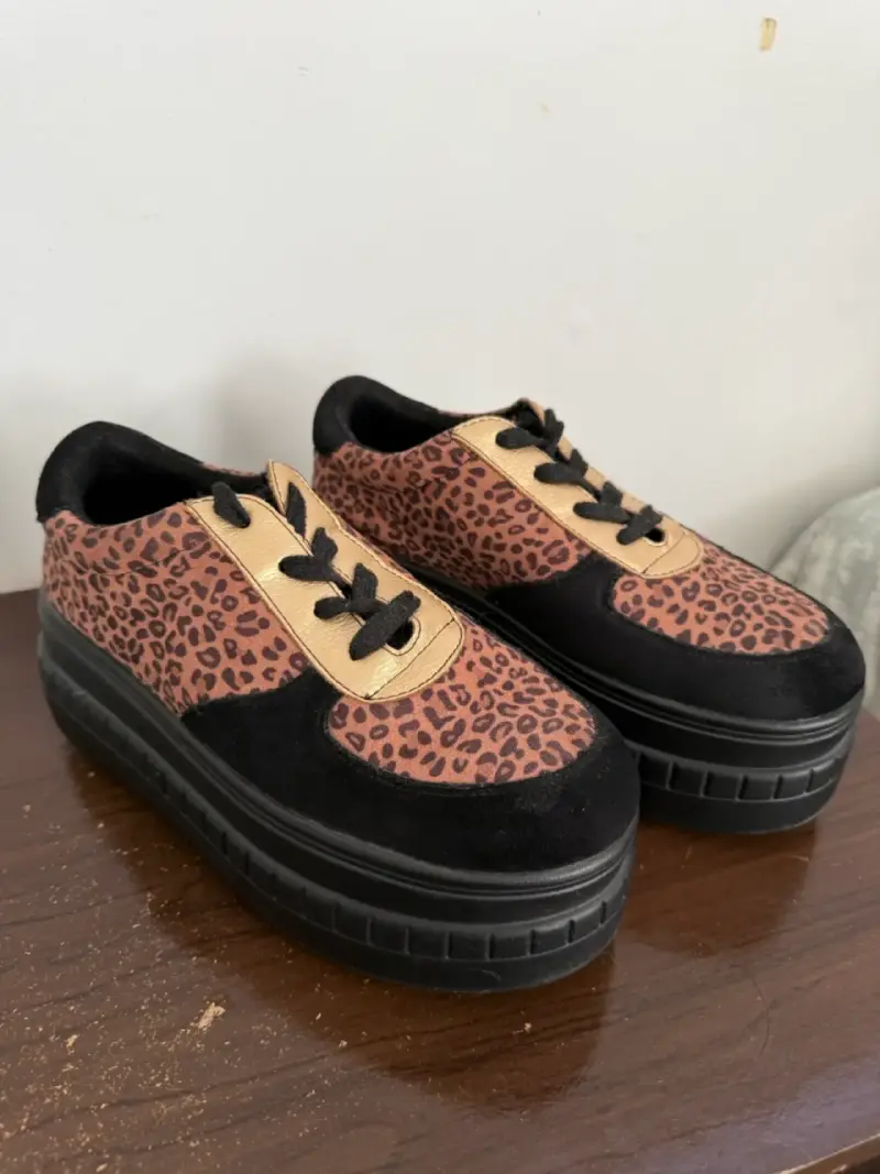 Zapatillas con estampado animal Gotta