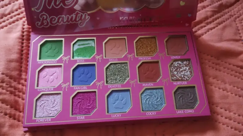 Paleta de sombras variadas - 5