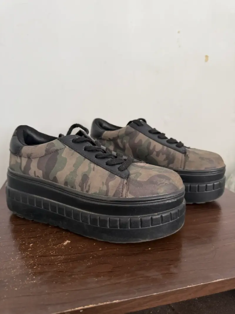Zapatillas plataforma camufladas GOTTA
