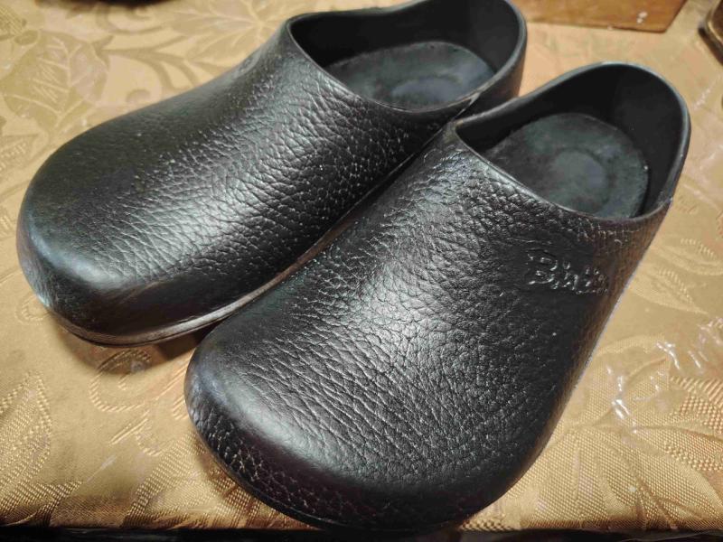 Zuecos negros unisex de cocina  birkis 38.5 - 5