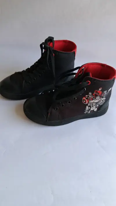 Zapatillas Colloky caña altas negras - miniatura 1