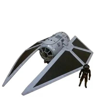 Nave Star Wars TIE Striker Hasbro +Piloto Original - miniatura 1