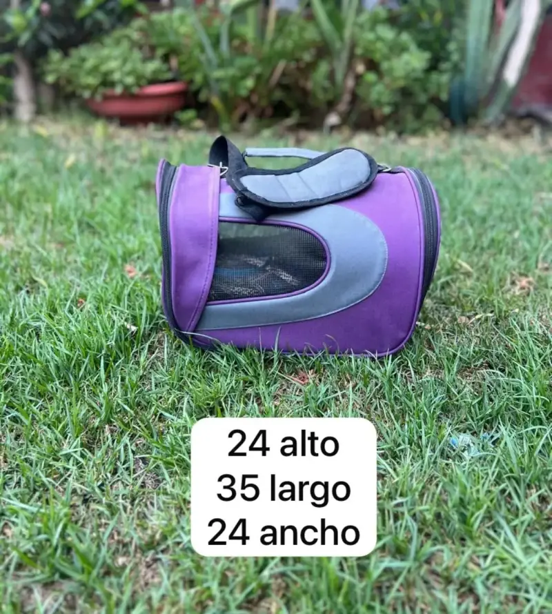 Bolso transportador para mascotas