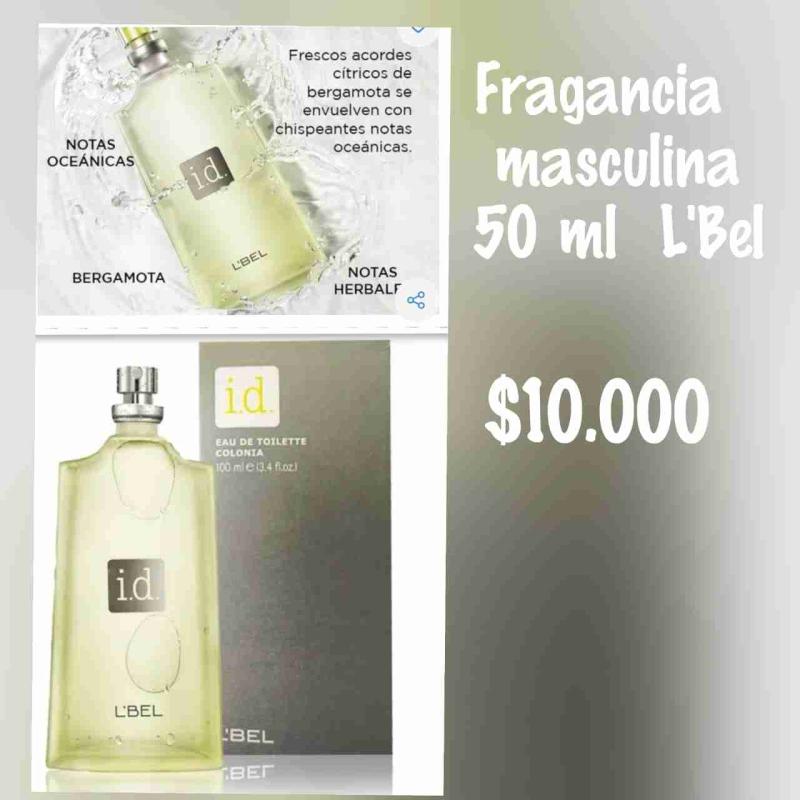Perfume masculino 50 ml L'Bel
