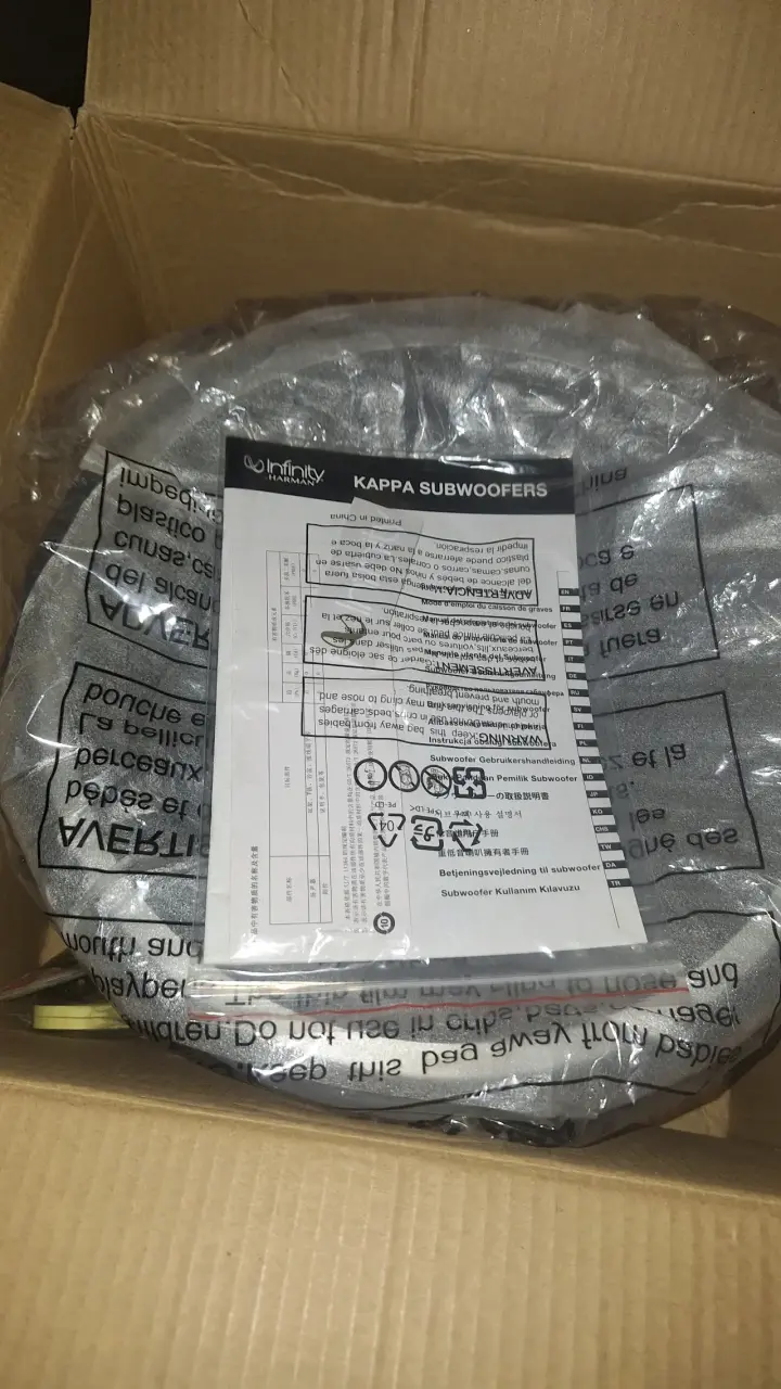 Subwoofer Kappa Infinity nuevo - 1