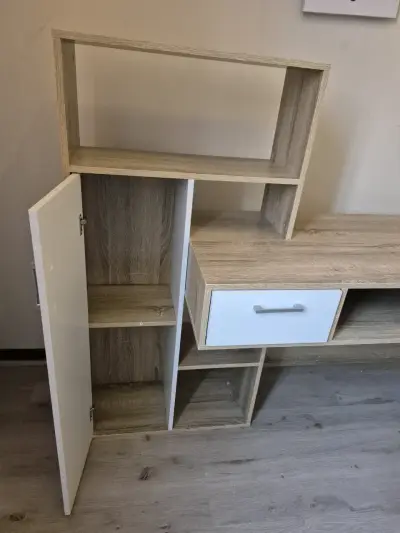 Escritorio con estanterías integradas - miniatura 3