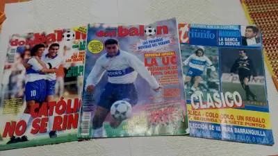 Revistas Don Balón de fútbol U católica. - miniatura 1
