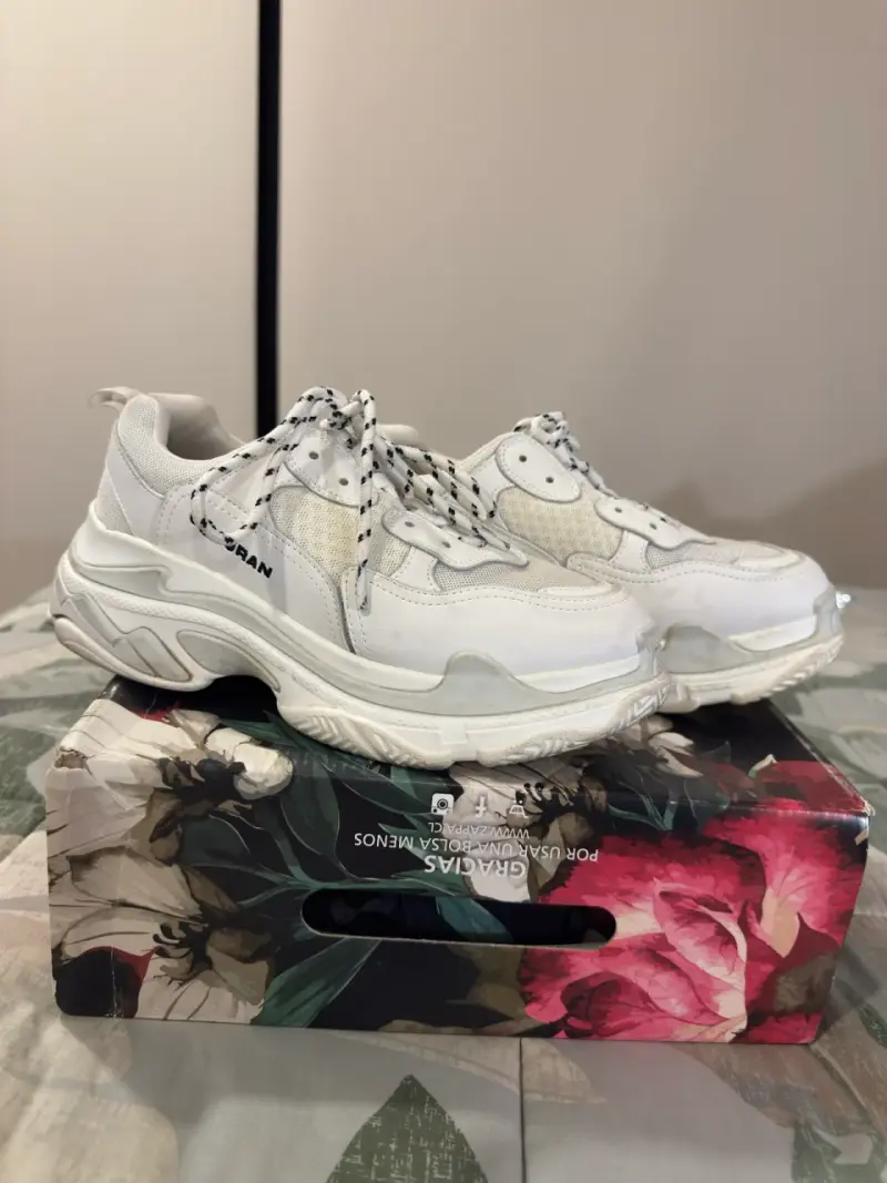 Zapatillas blancas C/MORAN N37