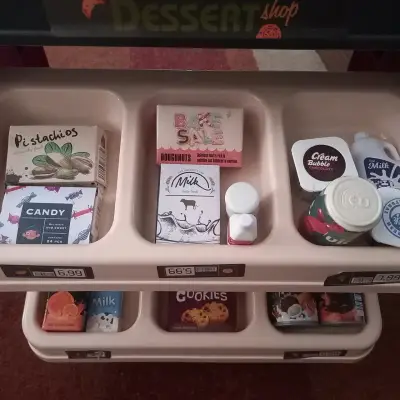 Estante de juguete supermercado - miniatura 1