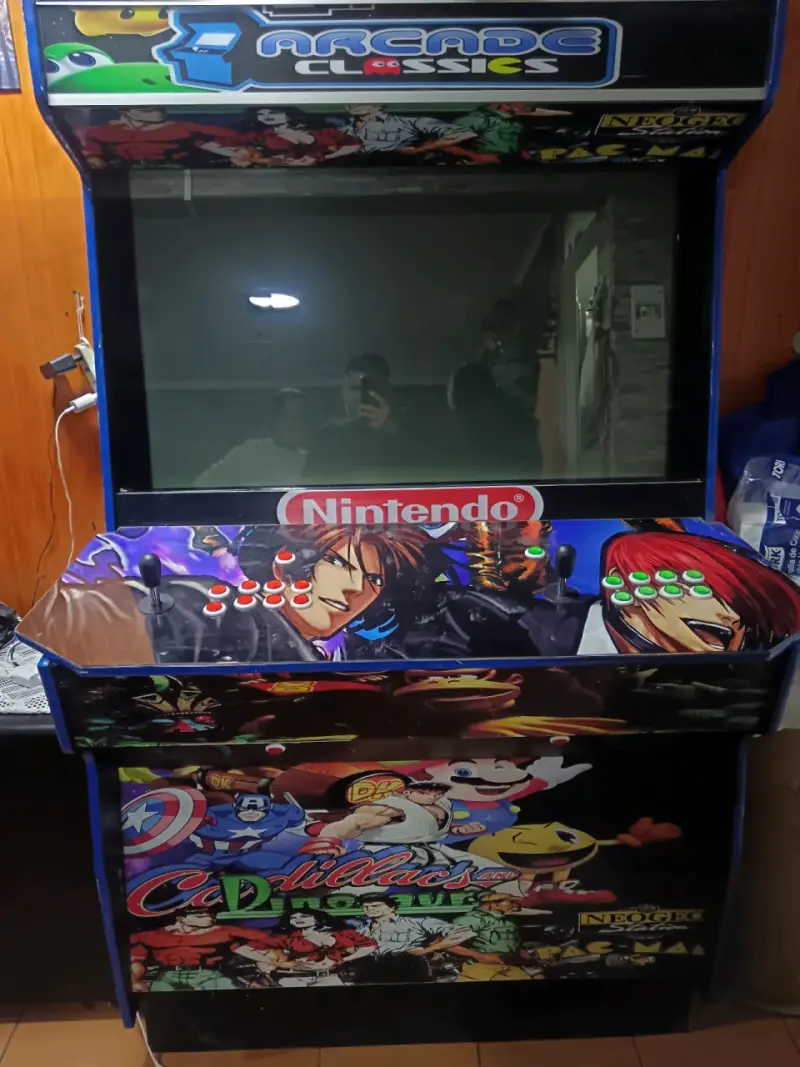 Máquina arcade Nintendo clásica