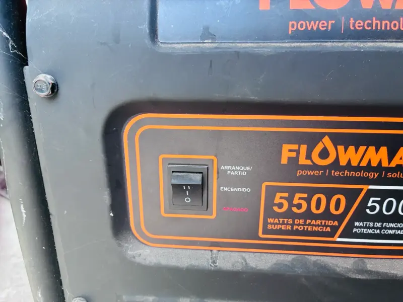 Generador eléctrico 25L naranja - 4