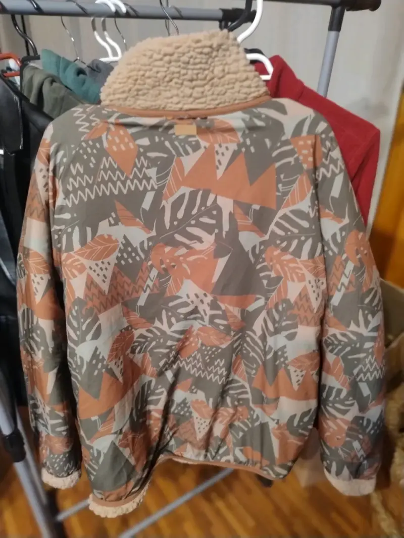 Chaquetapalo de rosa reversible - 5