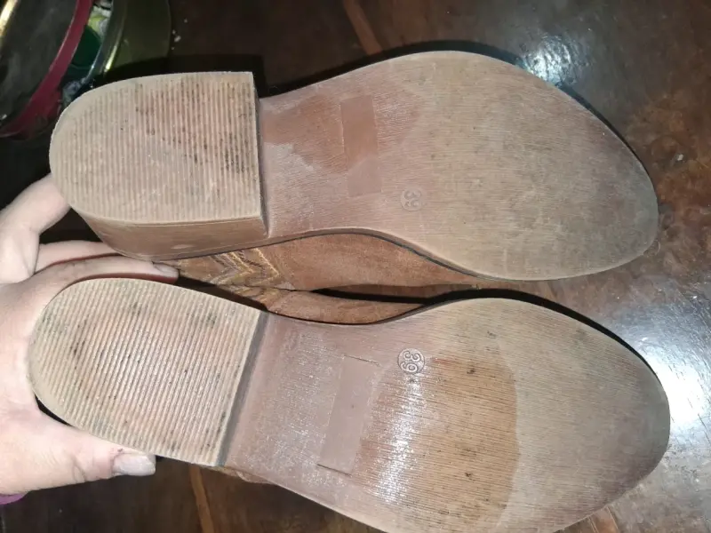 Botines cortos de gamuza marrón - 4