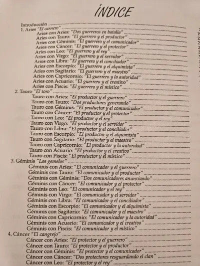 Libro 'El Zodíaco y las Relaciones' - miniatura 3