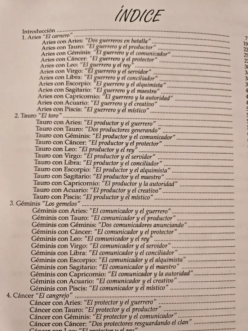 Libro 'El Zodíaco y las Relaciones' - 4