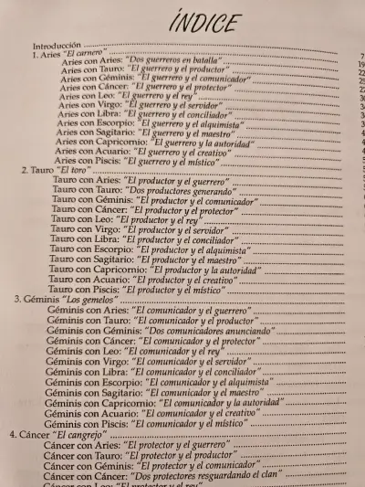 Libro 'El Zodíaco y las Relaciones' - miniatura 4