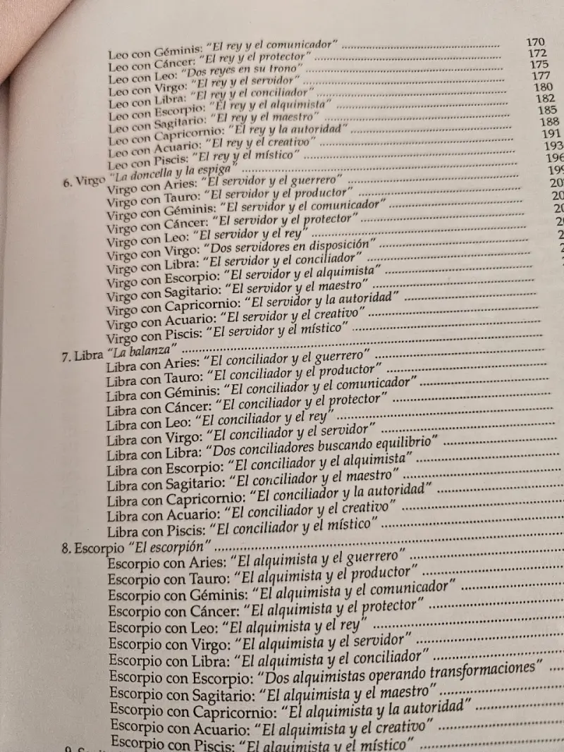 Libro 'El Zodíaco y las Relaciones' - 5