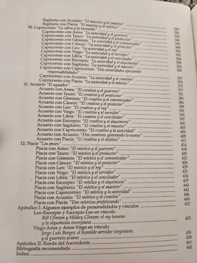 Libro 'El Zodíaco y las Relaciones' - miniatura 6