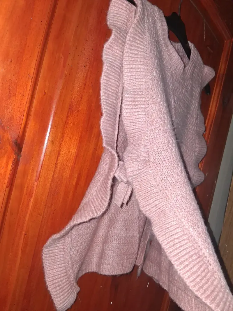Chaleco sin mangas rosado - 3