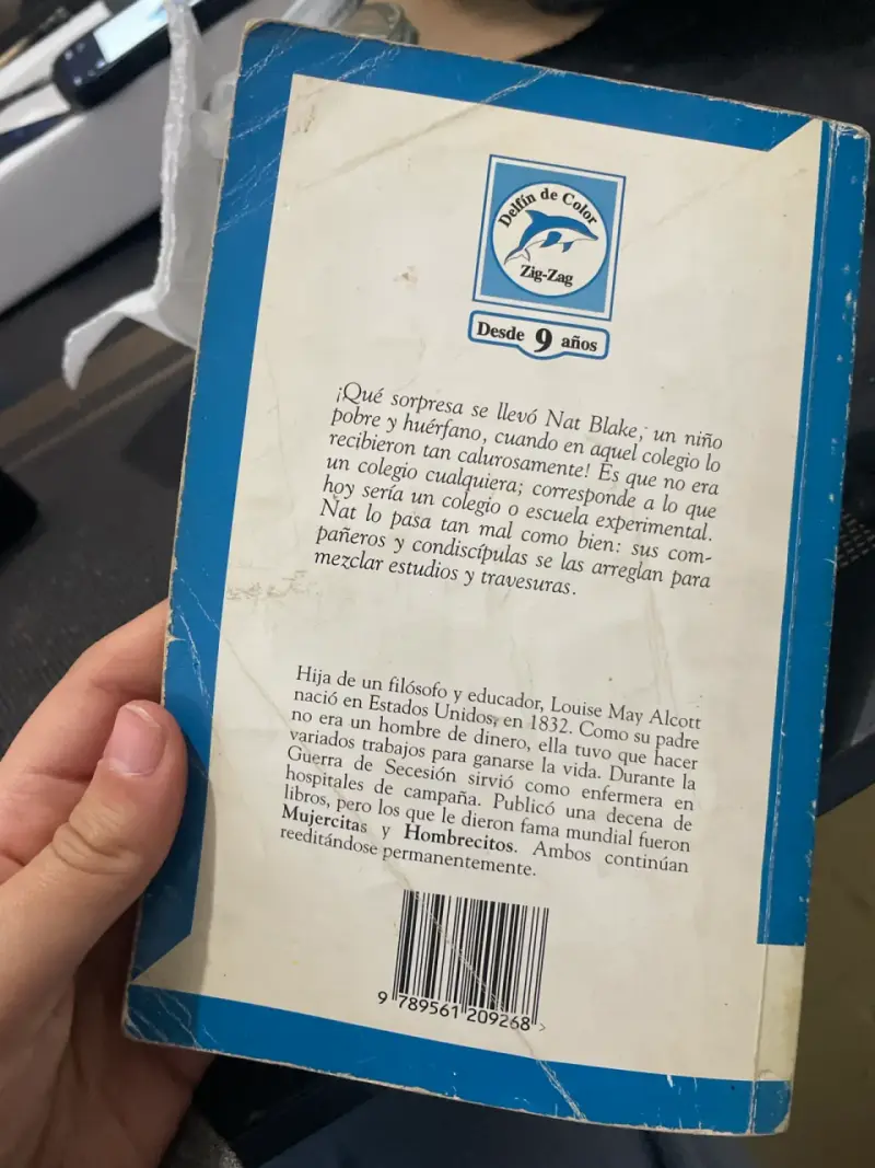 Libro Hombrecitos de Louise M. Alcott - 3