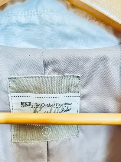 Chaqueta beige outdoor RKF - miniatura 1