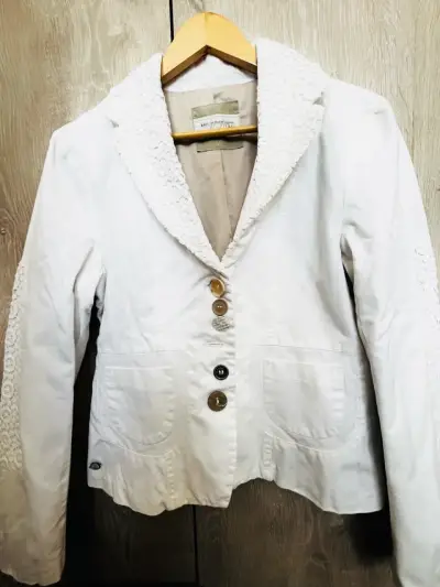 Chaqueta beige outdoor RKF - miniatura 3