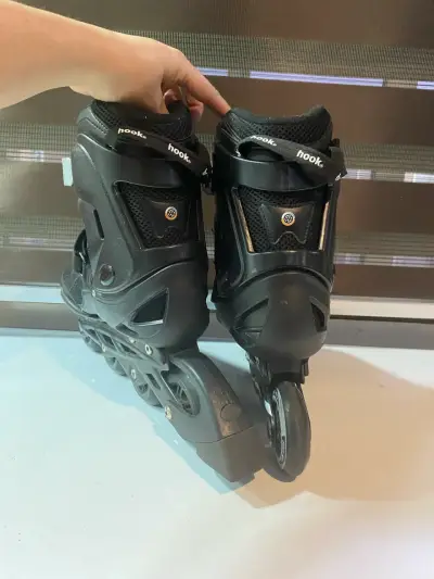 Patines en línea negros HB - miniatura 3