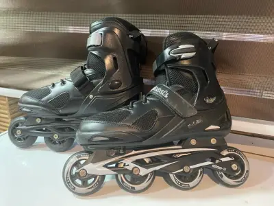Patines en línea negros HB - miniatura 4