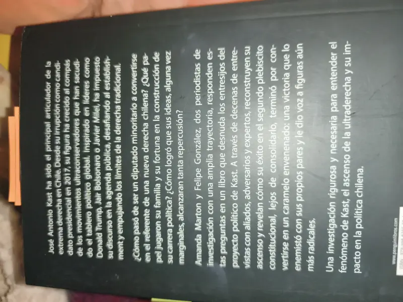 Libro 'KAST: La ultraderecha a la chilena' - 2