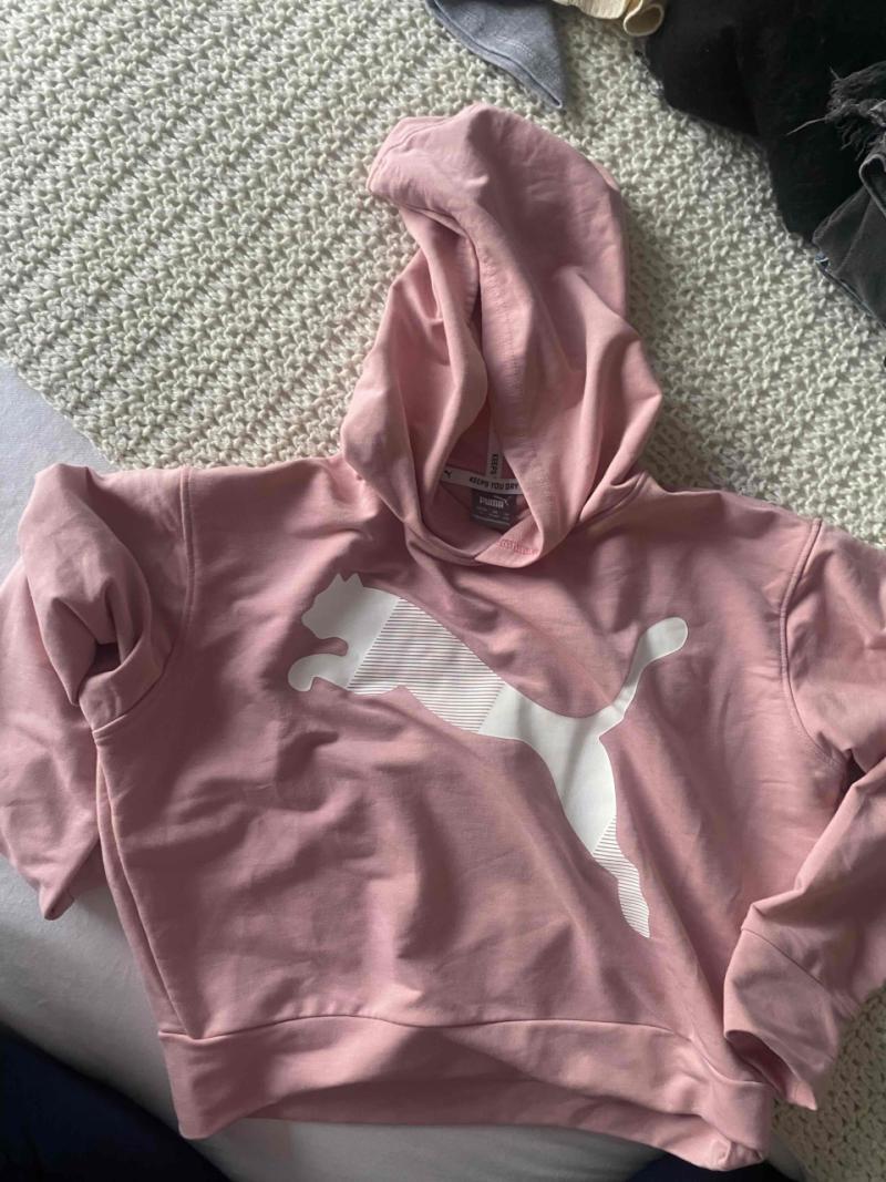 Polerón Puma rosa con logo - 2