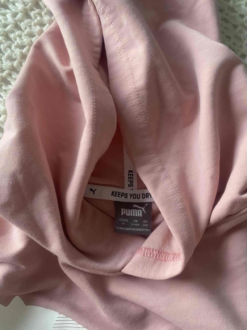 Polerón Puma rosa con logo - 3