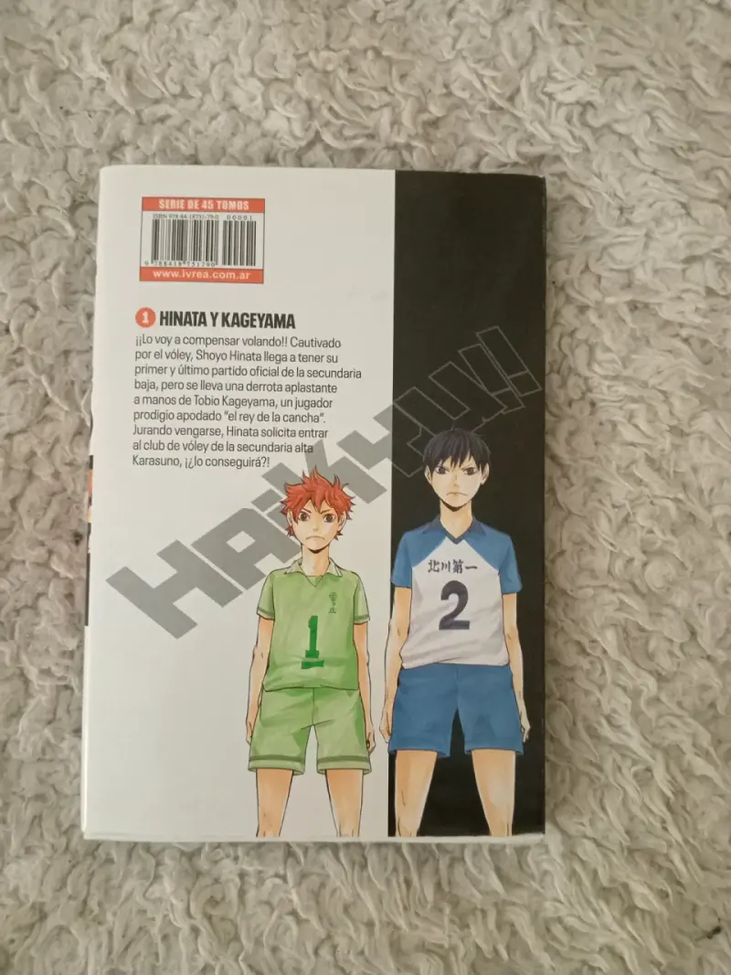 Manga Haikyuu!! Volumen 1