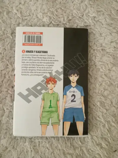 Manga Haikyuu!! Volumen 1 - miniatura 1