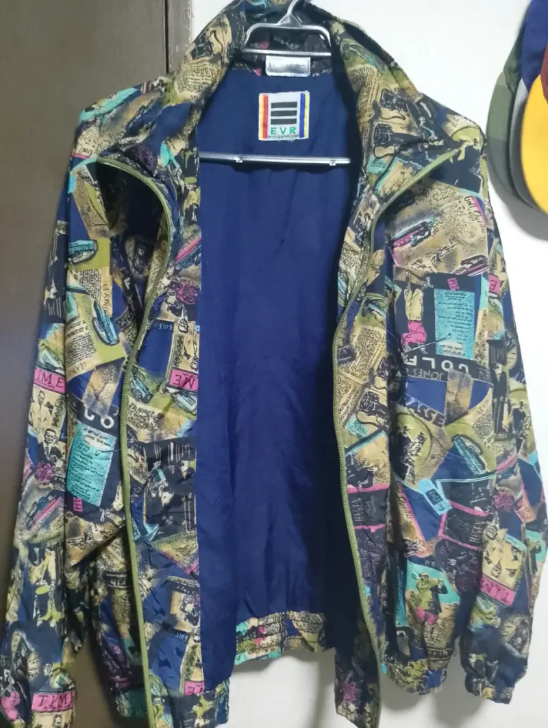 Chaqueta estampada vintage - 2